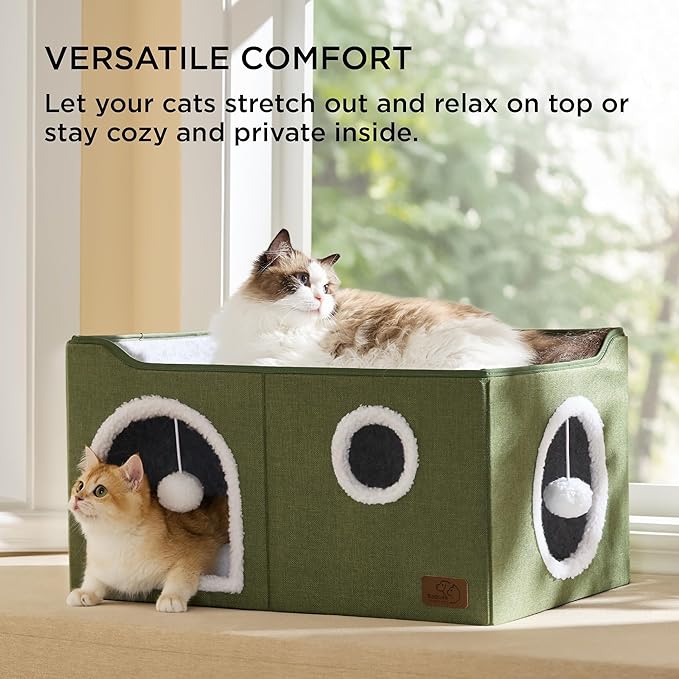 Bedsure Large Cat Beds for Indoor Cats - Image 4