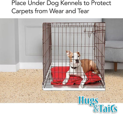 Under Pet Cage Mat for Bird Cages, Reptile Aquariums, Dog Kennels, - Image 3