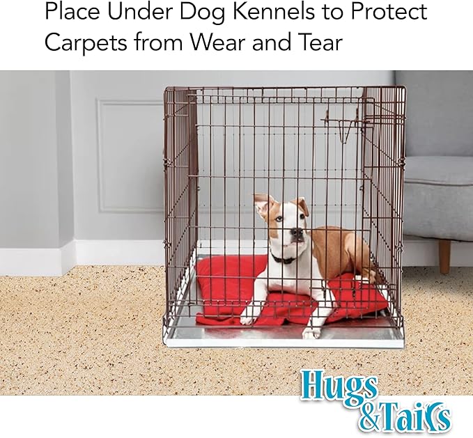 Under Pet Cage Mat for Bird Cages, Reptile Aquariums, Dog Kennels, - Image 3