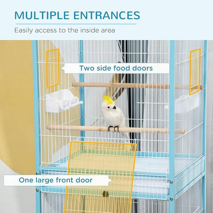 PawHut Large Bird Cage with 1.7 ft. Width - Image 4