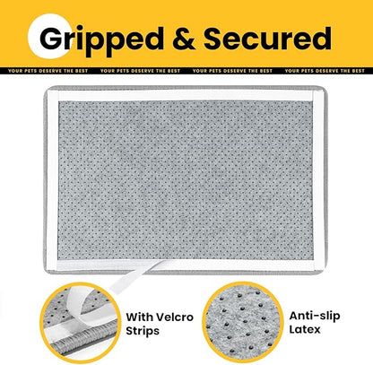 Cat Scratcher Mat, Natural Sisal Cat Scratch Pad, Horizontal Floor Cat - Image 3
