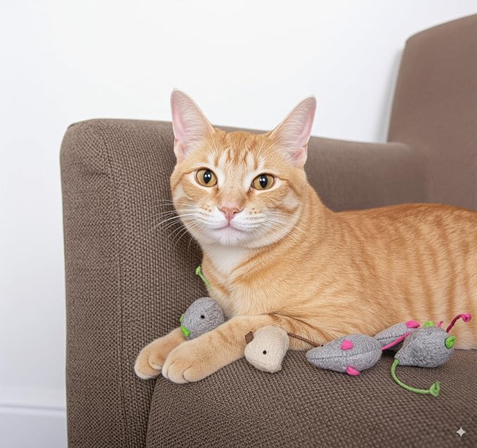 SmartyKat Skitter Critters Value Pack Catnip Cat Toys - Image 8