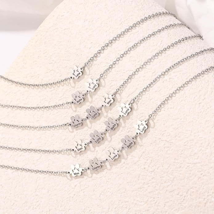 MeMeDIY Personalized Paw Print Bracelet - Image 3