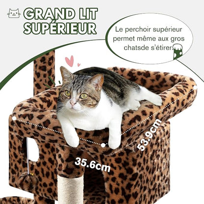 MUTICOR 66 Inches Multi-Level Large Cat Tree Tower - Image 4