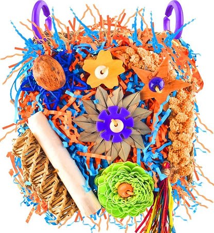 KATUMO Bird Toys, Cockatiel Foraging Shredder Toys by KATUMO
