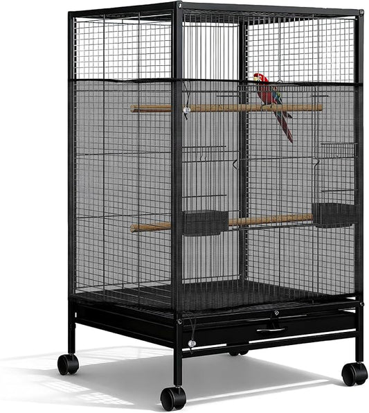 1 Pc Large Bird Cage Seed Cather, Bird Cage Cover 31 X 118 Inches Adjustable by Unknown
