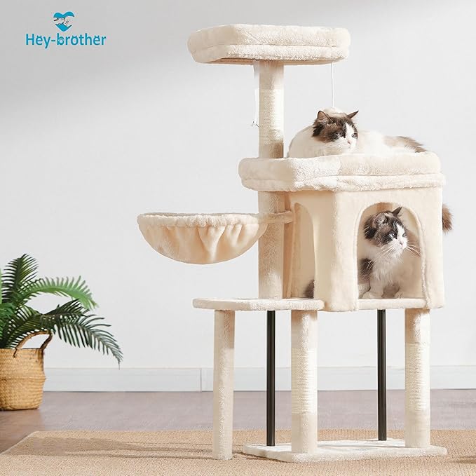 Hey-brother Cat Tree Tower, Scratching Posts - Image 8