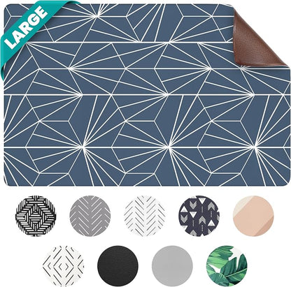 NALALAS Large Dog Mat for Food and Water, Cat Feeding Mat | Large Waterproof by NALALAS