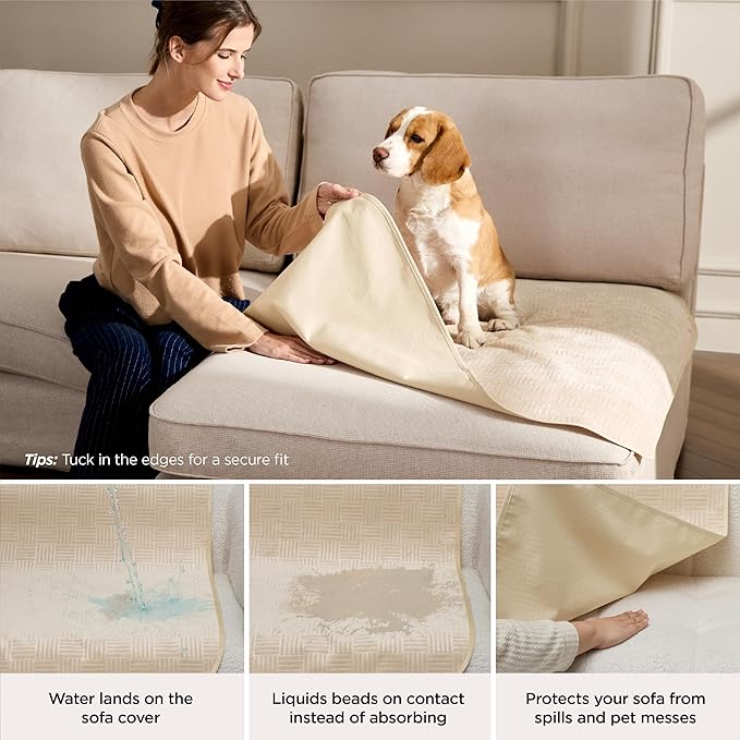 Bedsure Waterproof Bed Cover for Dogs Washable - Image 2