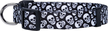 Native Pup Skull Dog Collar for Halloween - Image 2