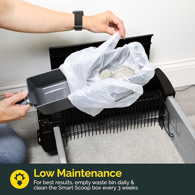 Pet Zone Semi - Self Cleaning Semi Automatic Cat Litter Box - Smart Scoop Cat - Image 6