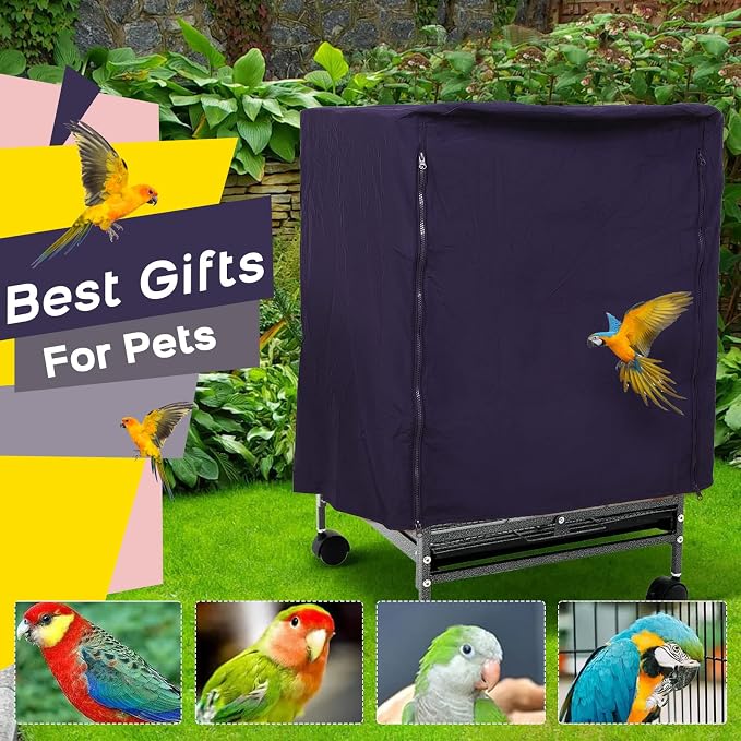QBLEEV Birdcage Cover, Breathable Night Cover - Image 7