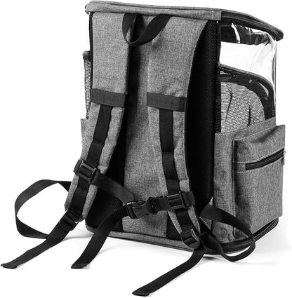 Cat Carrier Backpack for Small Medium Cats Dogs Backpack Puppies up to 26 Lbs - Image 2
