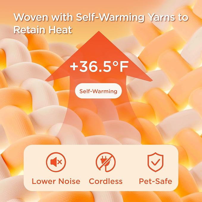 Bedsure Self Warming Blanket for Medium Dogs & Cats - Image 2