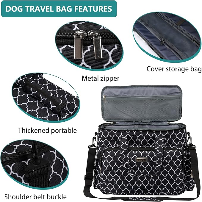 BAGLHER Dog Travel Bag, Pet Travel Bag, - Image 4