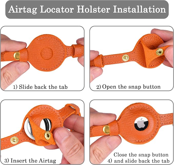 OOPSDOGGY Leather AirTag Cat Collar - Image 5