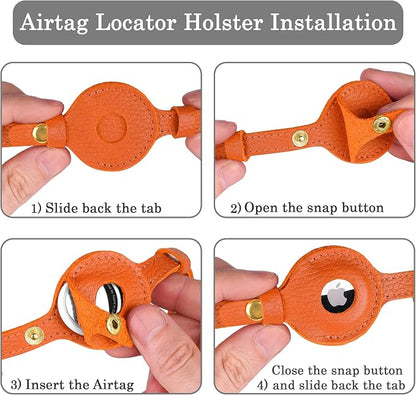 OOPSDOGGY Leather AirTag Cat Collar - Image 5