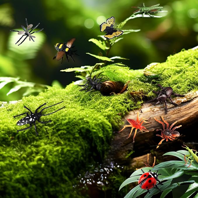 20Pcs Insect Toy Fake Plastic Bugs Figures - Image 6