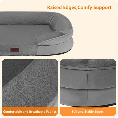 Dwanton Orthopedic Dog Bed for Medium Dogs - Image 5