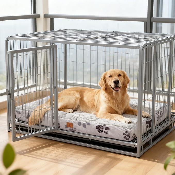 Waterproof Orthopedic Dog Bed for Large Medium Sized Dogs 35x22 Inch - Image 9