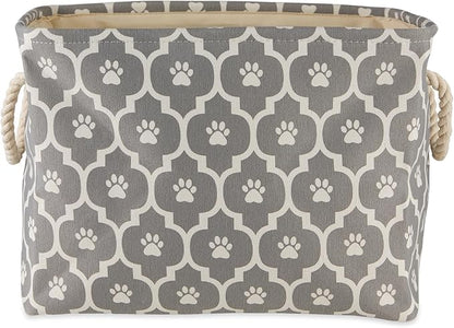 Bone Dry Pet Storage Collection Lattice Paw Print, Small Rectangle - Image 4