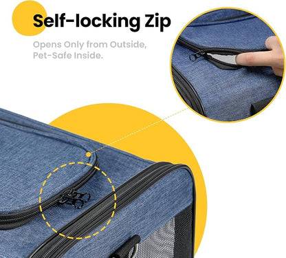 Cat Carrier Airline Approved, Soft-Sided Dog Carrier - Image 3