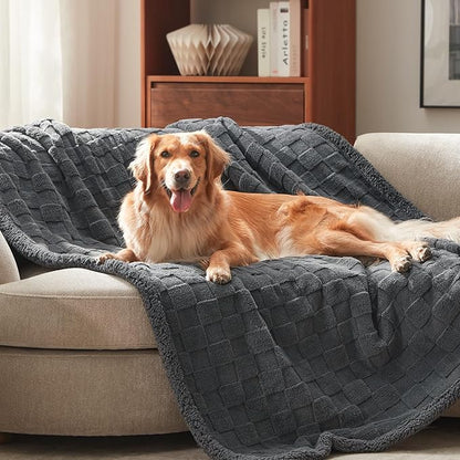 GASUR Waterproof Dog Blankets for Large Dogs, Dog Blanket for Couch Bed by GASUR