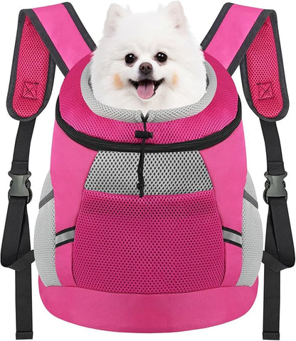 Dog Backpack Carrier, Front Chest Carrier by SMONT