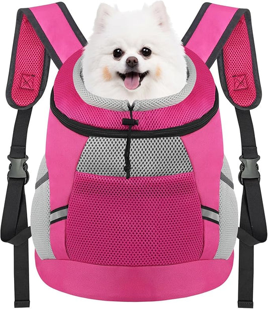 Dog Backpack Carrier, Front Chest Carrier by SMONT