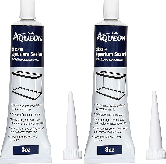 Aqueon Silicone Sealant Clear 3 Ounces by Aqueon