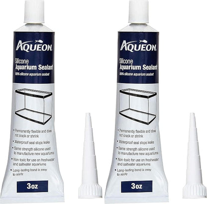 Aqueon Silicone Sealant Clear 3 Ounces by Aqueon