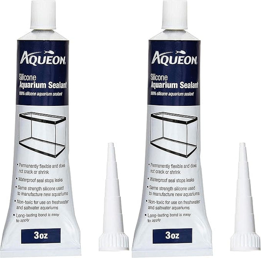 Aqueon Silicone Sealant Clear 3 Ounces by Aqueon