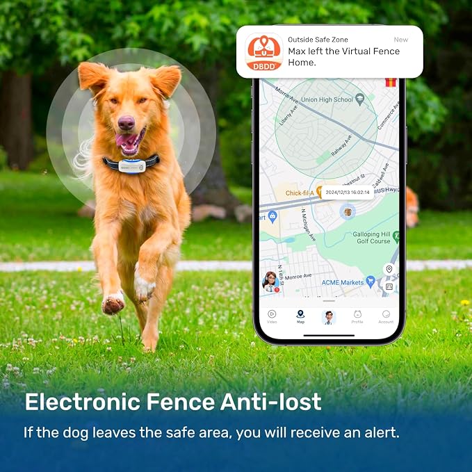AI GPS Tracker for Dogs, Real Time Location and AI Vet Health Management - Image 4
