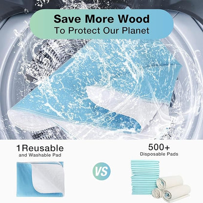 Bed Pads Washable Waterproof, Waterproof Mattress Protector & Washable Pee Pads - Image 4