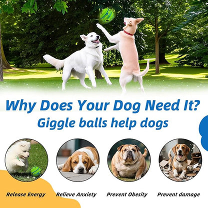 Spiky Interactive Dog Toys Ball, Shaking - Image 7