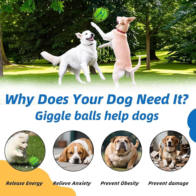 Spiky Interactive Dog Toys Ball, Shaking - Image 7