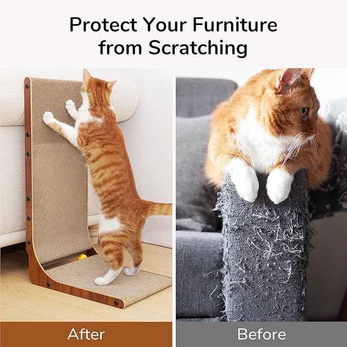 FUKUMARU Cat Scratcher, 26.8 Inch Cat Scratch Pad - Image 7