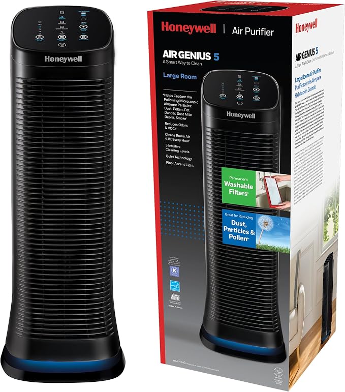 Honeywell Air Genius 5 Air Purifier by HoneywellPluggedIn