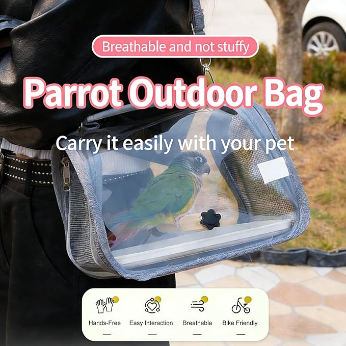 Portable Bird Travel Carrier - Image 4