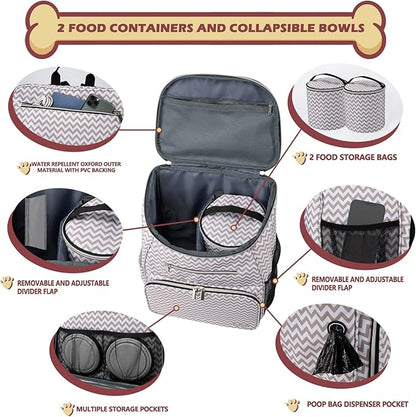 BAGLHER Dog Travel Bag Backpack, Airline Approved Pet Supplies Backpack - Image 2