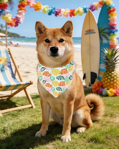 PET SHOW 50 Pack Hawaiian Dog Bandanas Bulk - Image 8