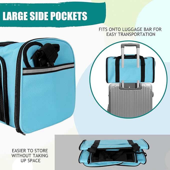 Top tasta Dog Cat Carrier Pet Carriers - Image 5
