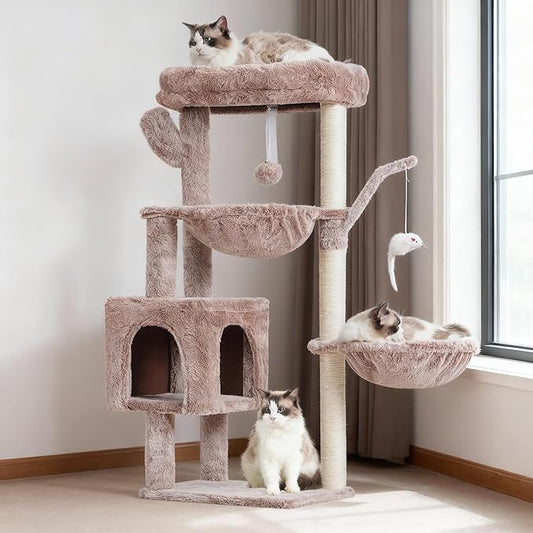 Heybly Cat Tree, 39.4 Inches Tower Condo by HEYBLY