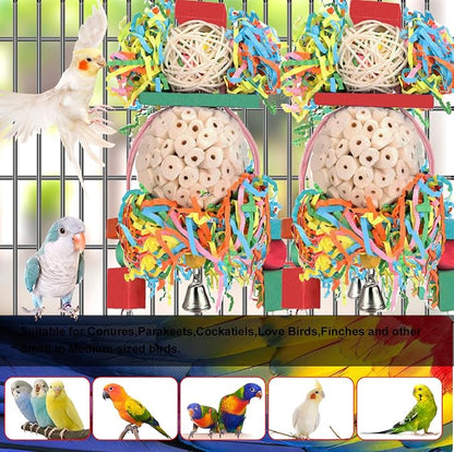 BBjinronjy Bird Toys, Love Birds, Budgie and Other Small Birds - Image 3