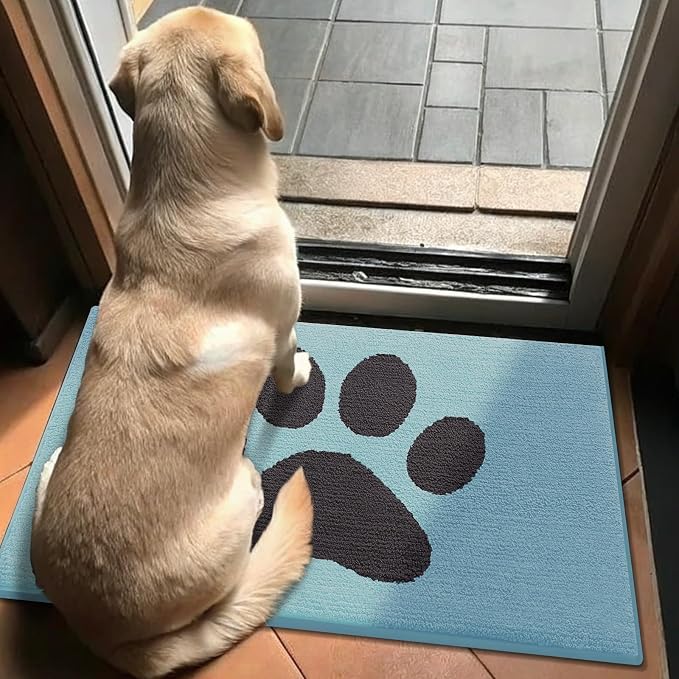 Buganda Dog Door Mat for Muddy Paws, Absorbent Dirt Trapper Non Slip Indoor - Image 7