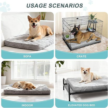 Explore Land Waterproof Dog Bed Cover Machine Washable Fluffy Dog Bed - Image 6