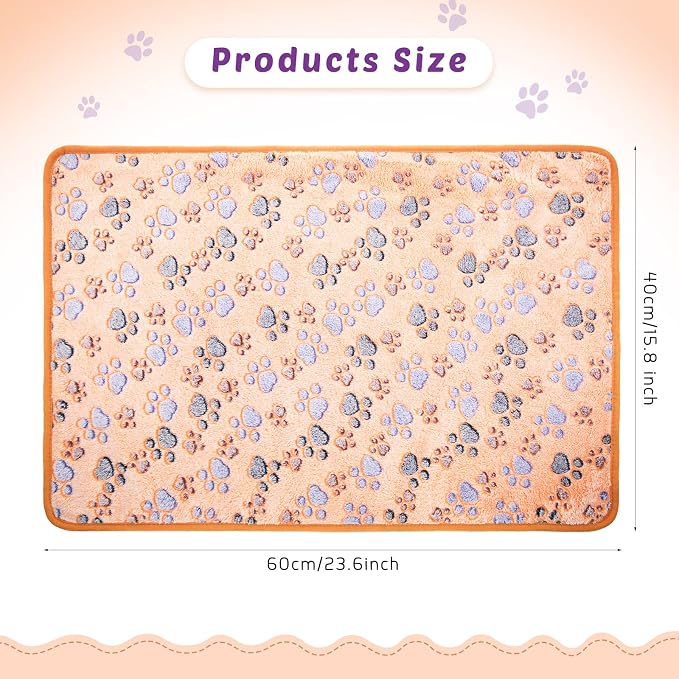 Tegeme 8 Pcs Fleece Dog Blankets - Image 3