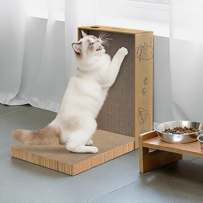AGYM Cat Scratcher, 5 Packs in 1 Cardboard Box Cat Scratching Pad - Image 7