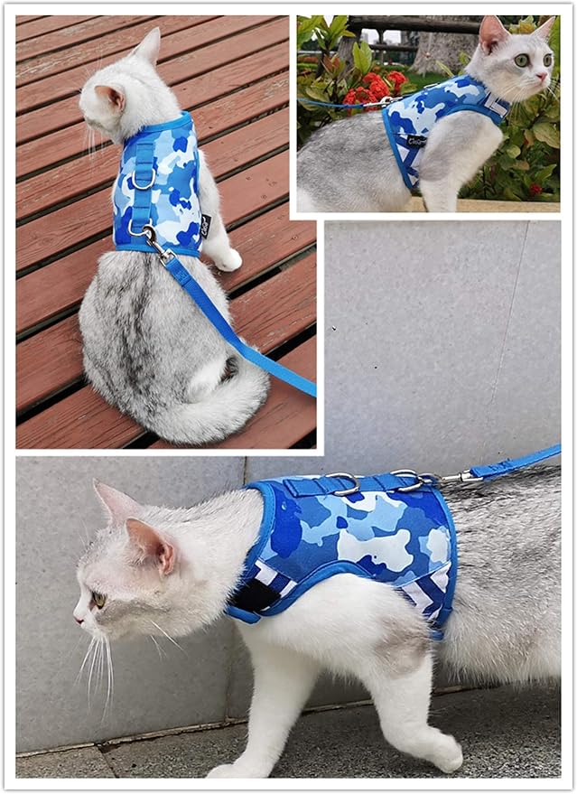 Cat Harness and Leash for Walking Escape Proof, Adjustable Cat Vest Harness - Image 5