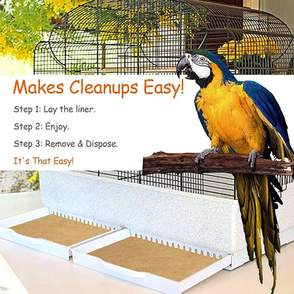 30PCS Bird Cage Liners - Image 7